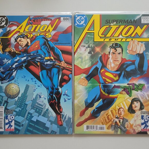 DC Comics - Action Comics (2018) Set of 3 with Variant Covers - Picture 3 of 3